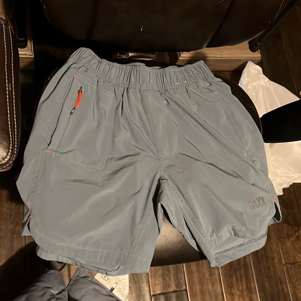 Saxx Mens Gainmaker short 7” small